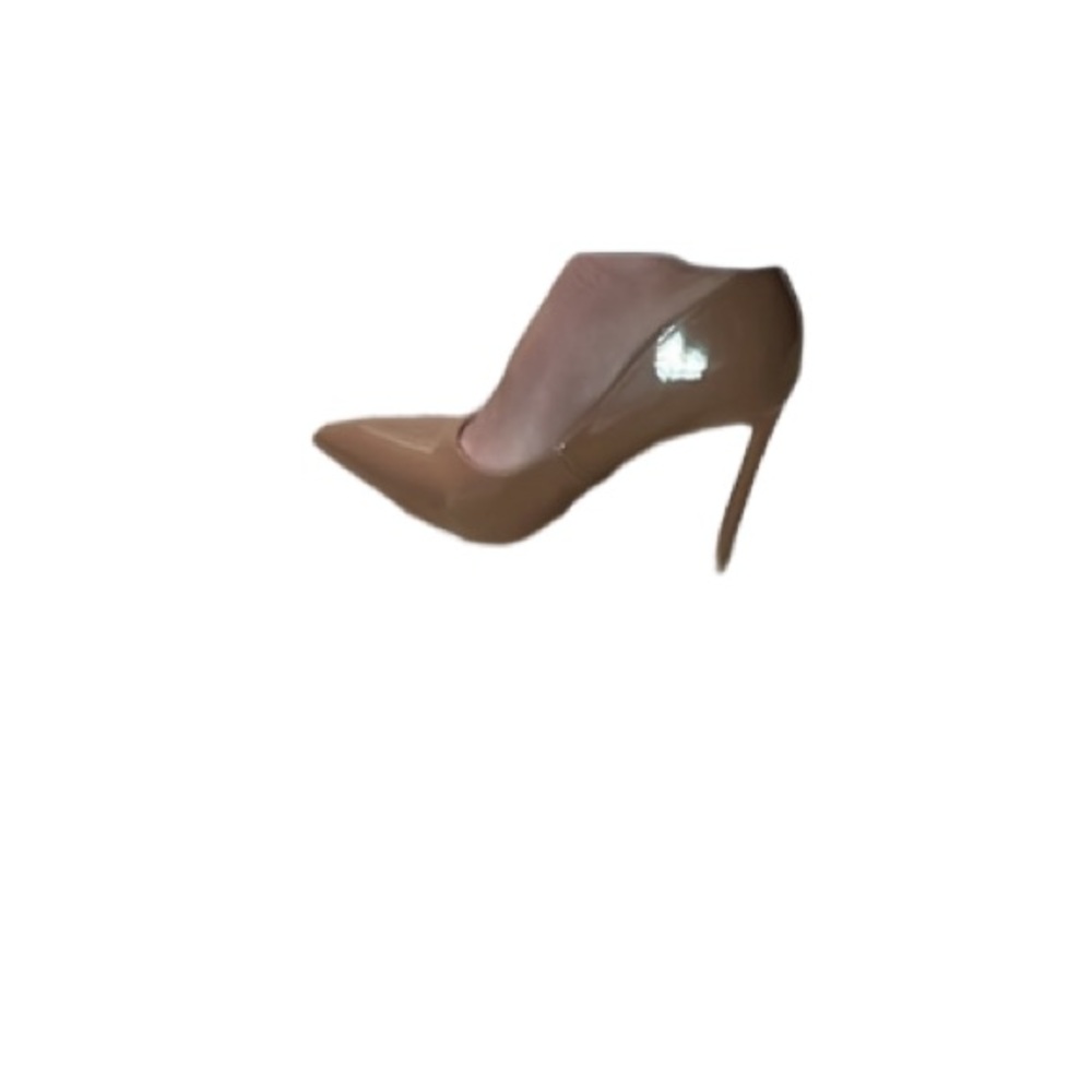Caramel Color Deep Nude Heels - Picture 3 of 3